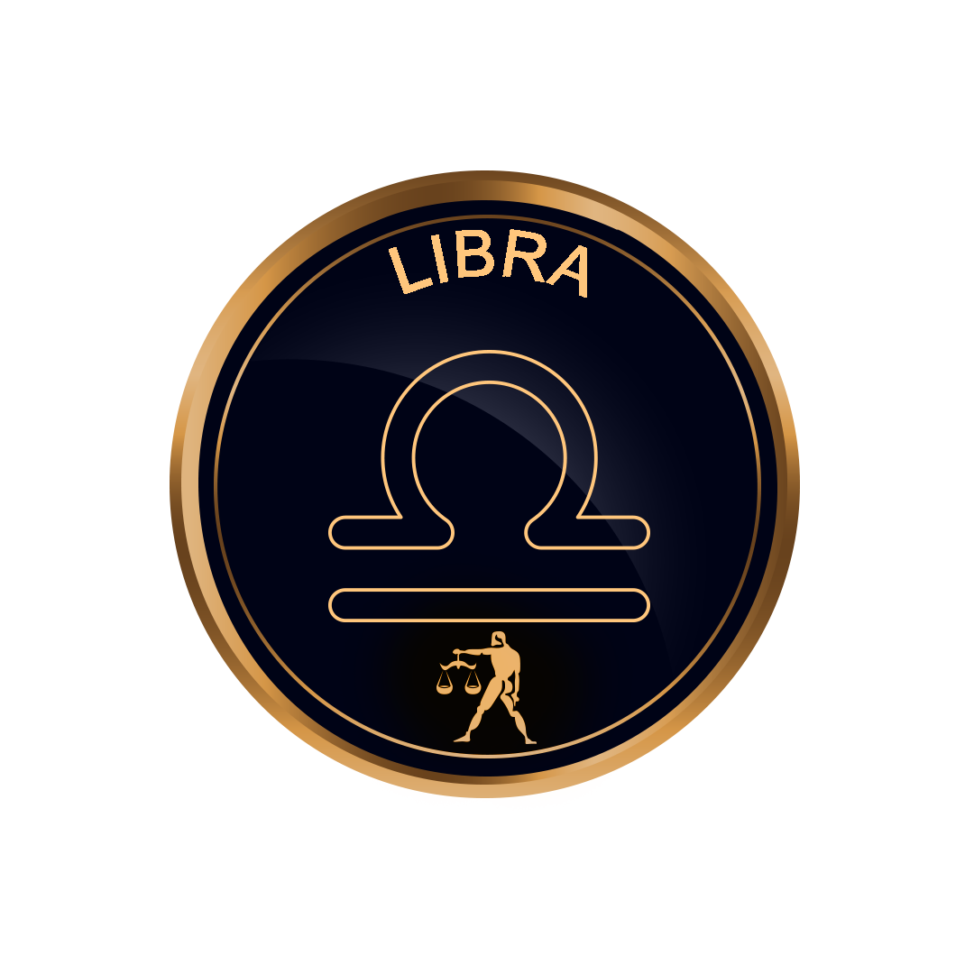 Golden Libra png, Gold Libra symbol, Libra zodiac sign png, picsart transparent Libra png full hd images download